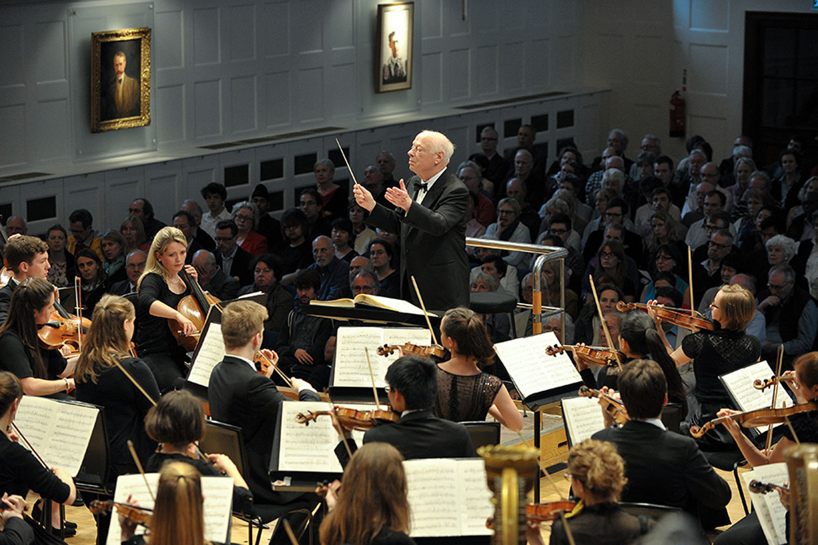 Seung Won Oh Events Event 4. RCM orchestra bernard haitink with orchestra