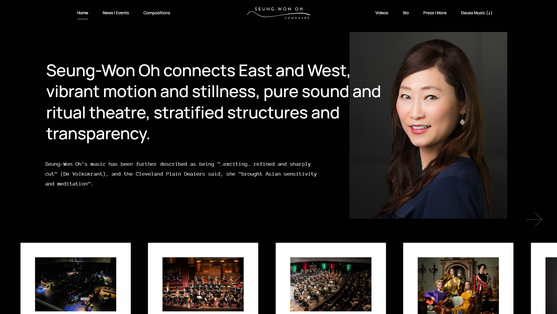 Archives des Solo | Duo | Trio - Seung-Won Oh - Composer